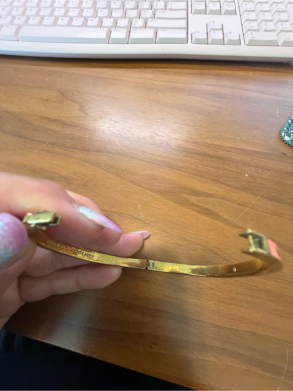 Gold Tone Women’s Cuff Bracelet - Branded Fashion Jewelry